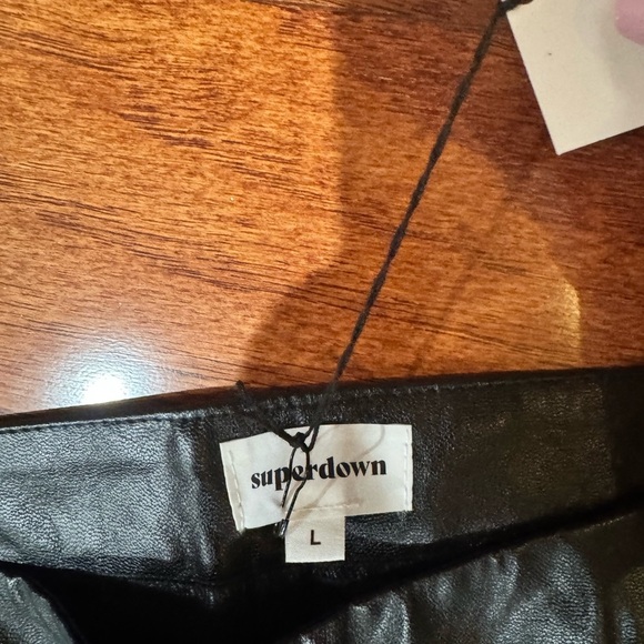 Superdown Marisol Pants Black L NWT - Picture 4 of 5